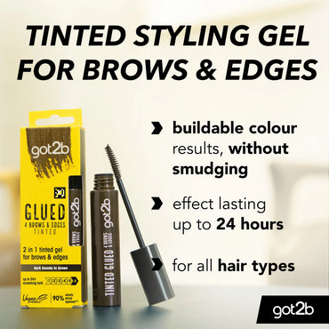 Got2B Schwarzkopf Glued For Brows & Edges brown color