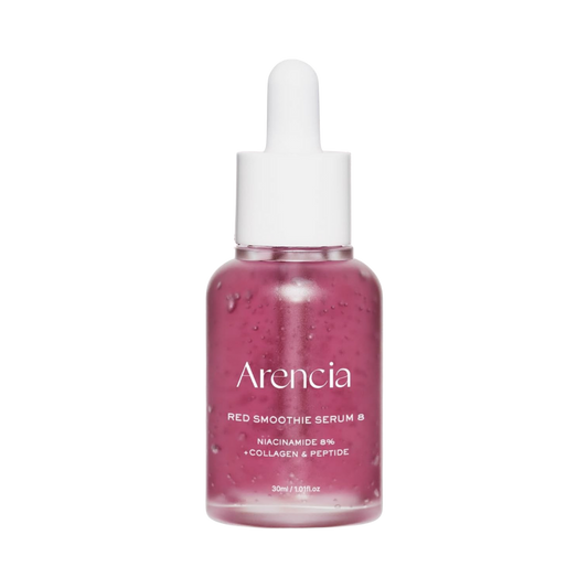 ARENCIA RED SMOOTHIE SERUM 8 NIACINIMIDE 8% + COLLAGEN + PEPTIDE