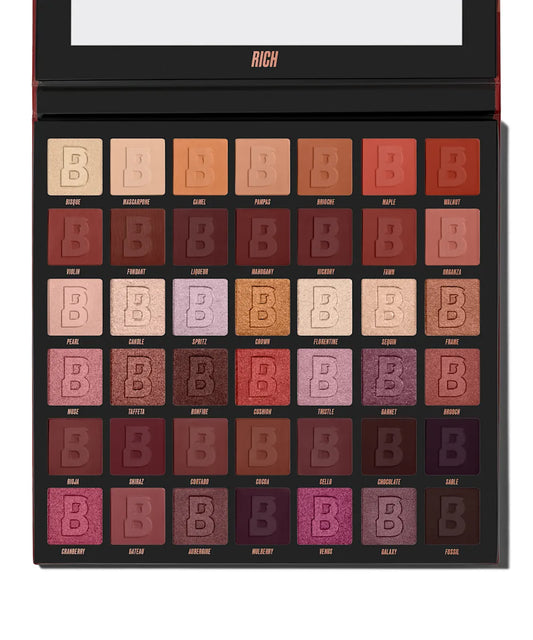 By BEAUTY BAY RICH 42 COLOUR EYESHADOW PALETTE