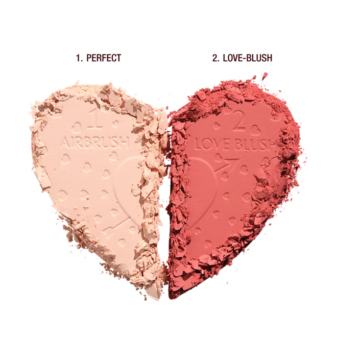 CHARLOTTE TILBURY PILLOW TALK BEAUTY SOULMATES FACE PALETTE (FLAWLESS PEACH)