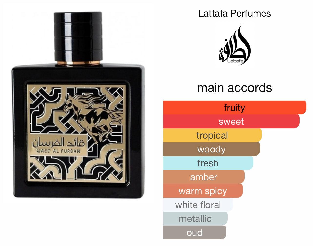 Lattafa Qaed Al Fursan Unlimited Eau De Parfum For Unisex (Black)