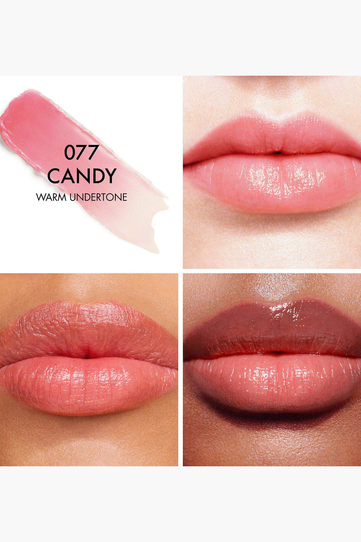 CHRISTIAN DIOR LIP GLOW LIP BALN HYDRATION ( 077 CANDY)