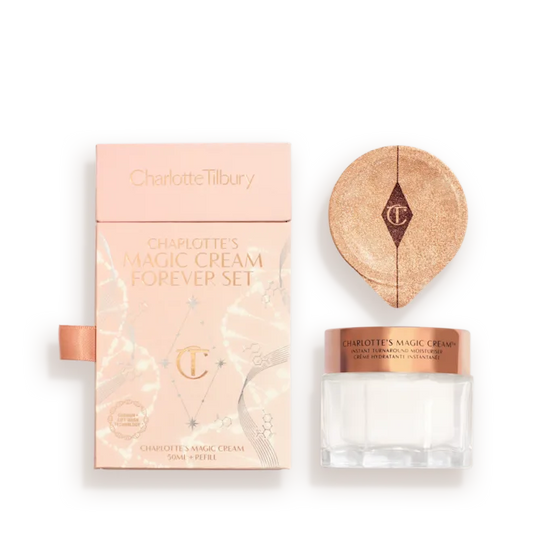 CHARLOTTE TILBURY CHARLOTTE'S MAGIC CREAM FOREVER SET SKINCARE KIT (50ML*2)