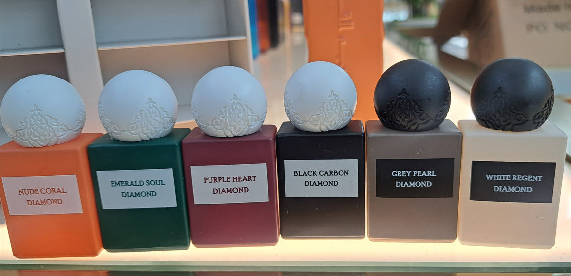 IBRAQ IBRAHIM AL QURASHI DIAMOND COLLECTION WHITE