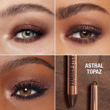 CHARLOTTE EXAGGER-EYES EASY EYESHADOW STICK SATIN DIAMONDS (ASTRAL TOPAZ)