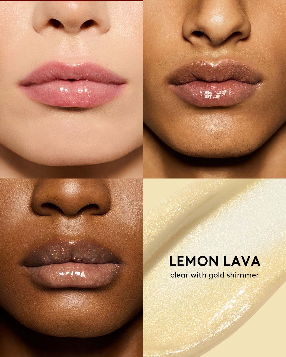 FENTY BEAUTY BY RIHANNA  GLOSS BOMB HEAT UNIVERSAL LIP LUMINIZER + PLUMPER  (lemon lava 05)