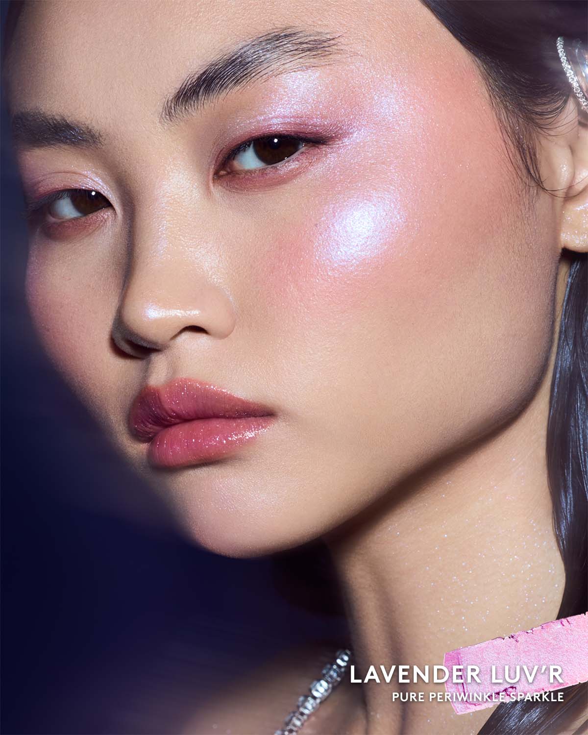 Fenty Beauty Diamond Bomb All-Over Highlighter (lavender luv'r)