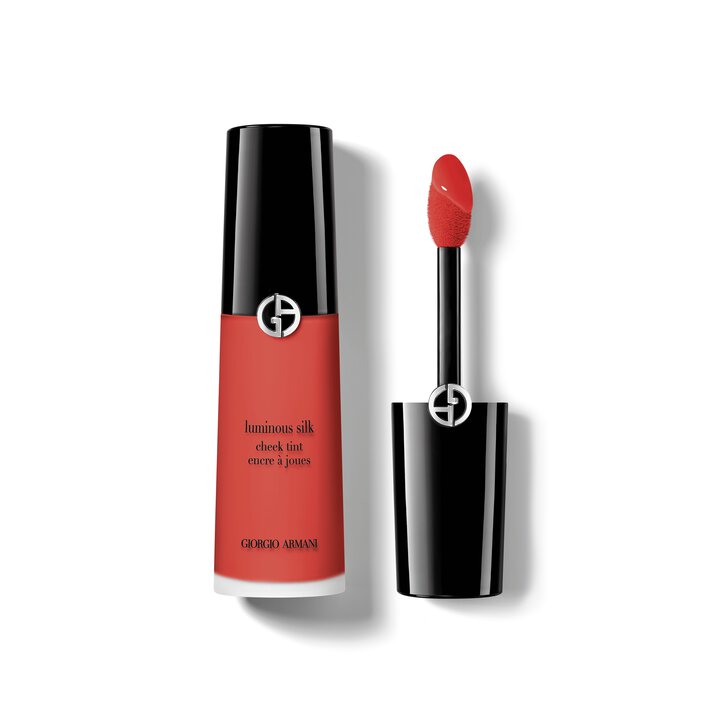 ARMANI BEAUTY LUMINOUS SILK CHEEK TINT (FLAMINGO RED 41)