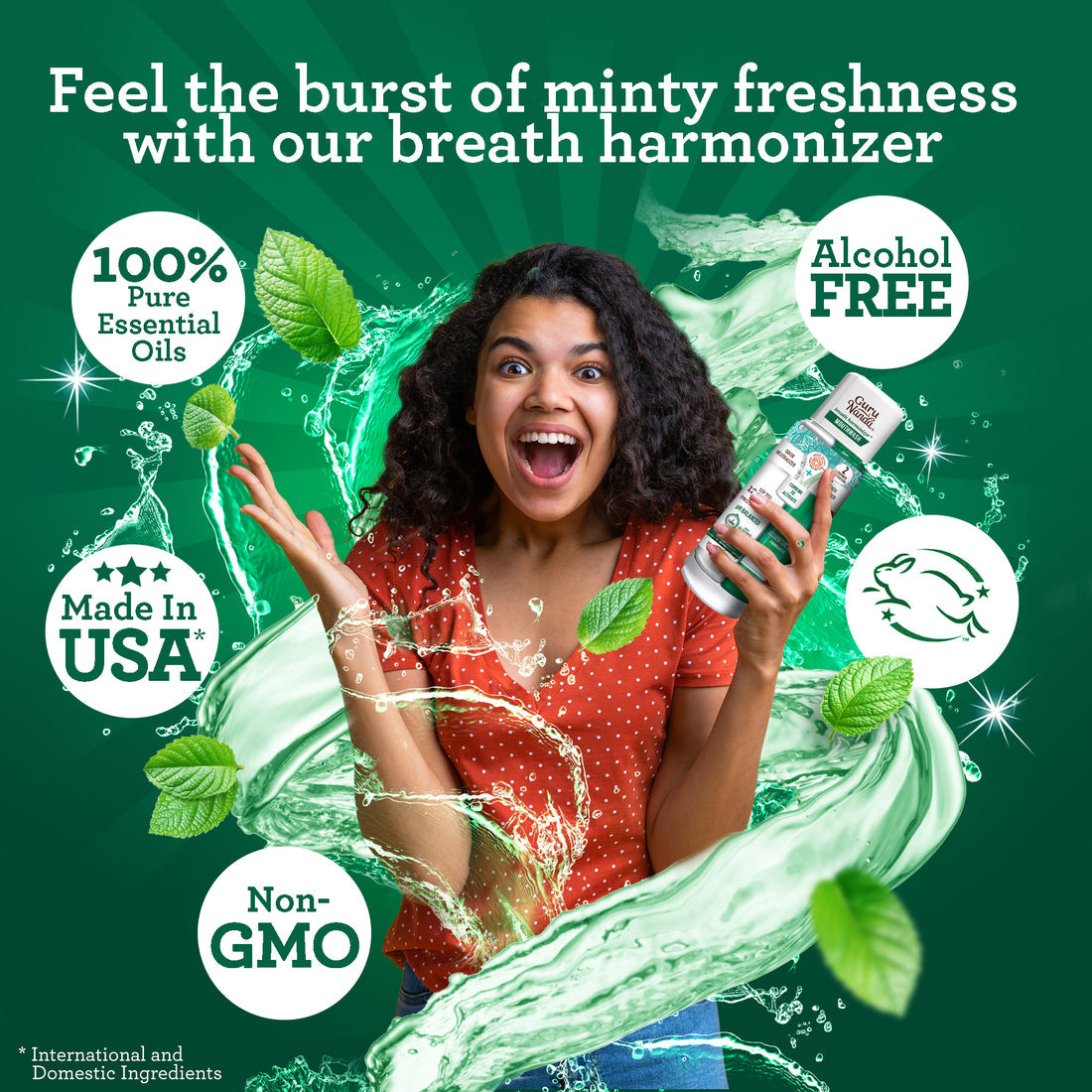 GURU NANDA DUAL BARREL PH BALANCE WHITENING MOUTHWASH