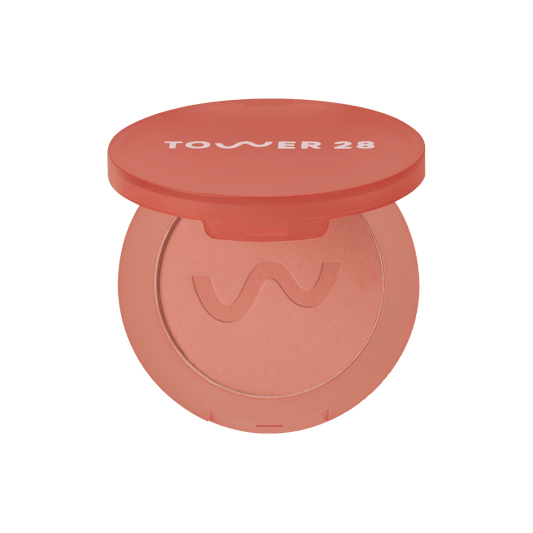 TOWER 28GETSET BLUR + SET MATTE POWDER BLUSH (LONG BEACH ICED TEA)