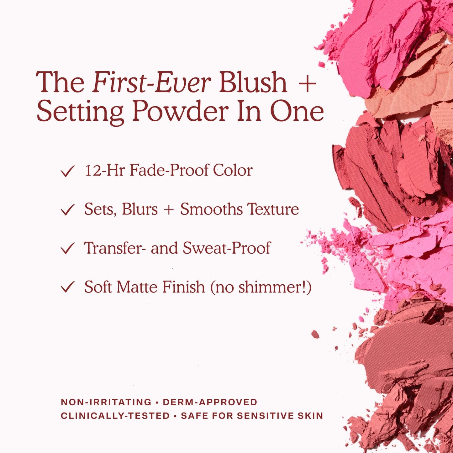 TOWER 28GETSET BLUR + SET MATTE POWDER BLUSH ( FELIZ FRESCA)