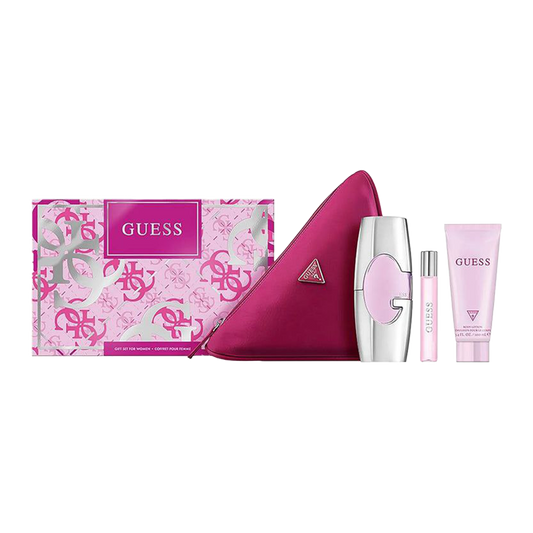 GUESS PINK WOMEN GIFT SET FOR HER