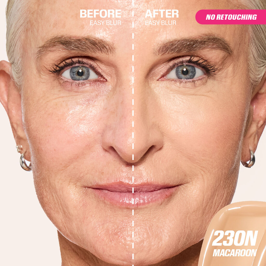 HUDA BEAUTY EASY BLUR NATURAL AIRBRUSH FOUNDATION WITH NIACINAMIDE (200 SHORTBREAD)