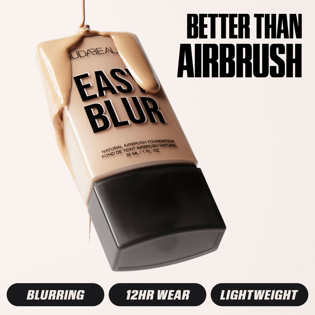 HUDA BEAUTY EASY BLUR NATURAL AIRBRUSH FOUNDATION WITH NIACINAMIDE (310 AMERETTI)