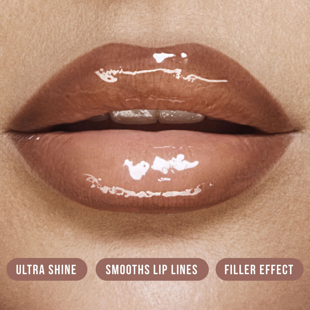 Huda Beauty Faux Filler Extra Shine Lip Gloss (posh)
