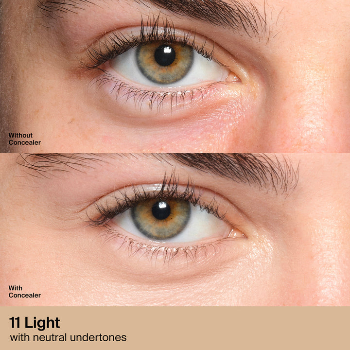 HAUS LABS BY LADY GAGA TRICLONE SKIN TECH HYDRATING + DE-PUFFING CONCEALER WITH FERMENTED ARNICA (11 Light Neutral)