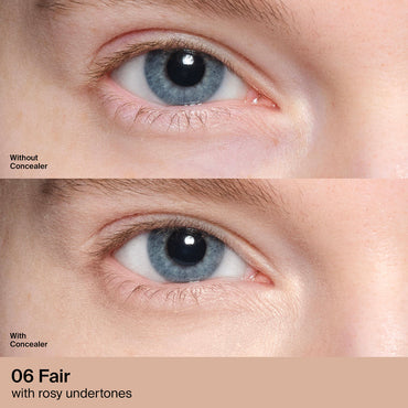 HAUS LABS BY LADY GAGA TRICLONE SKIN TECH HYDRATING + DE-PUFFING CONCEALER WITH FERMENTED ARNICA (03 fair rosy)