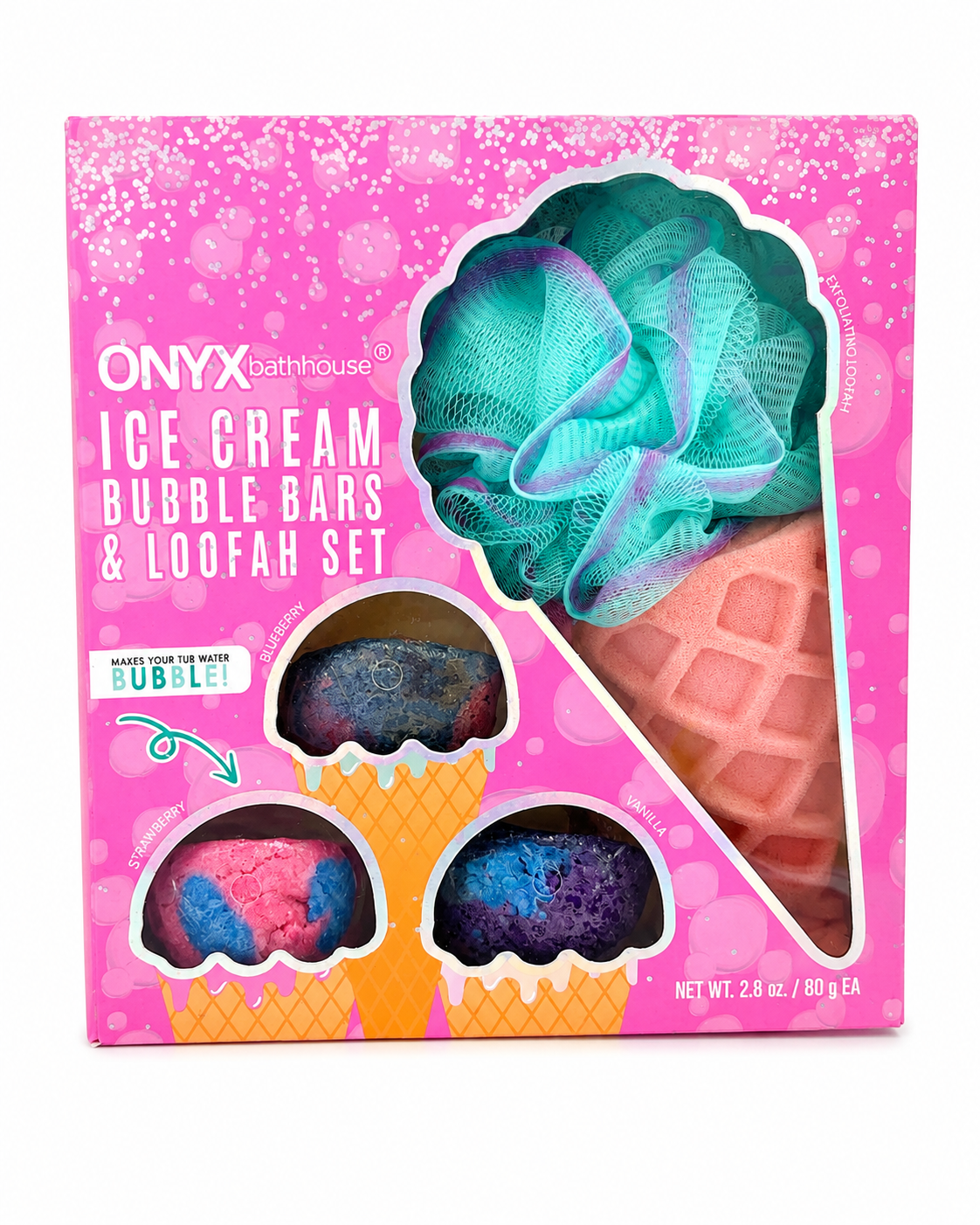ONYX ICE CREAM BUBBLE BARS $ LOOFAT SET