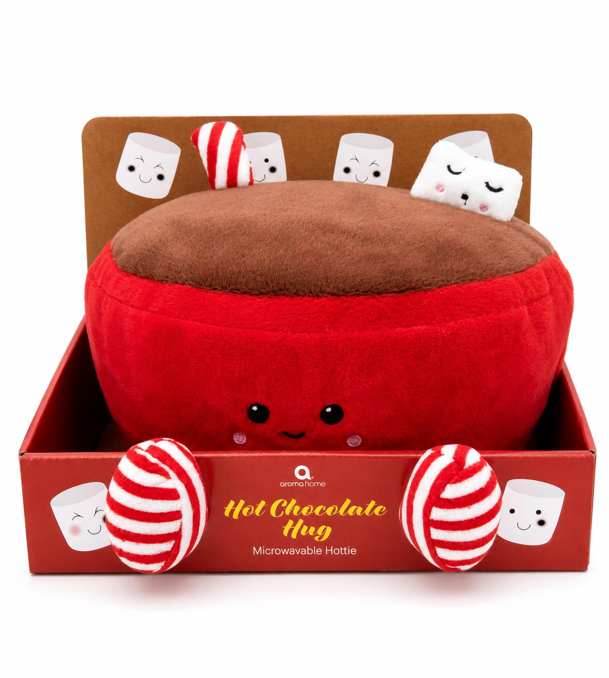 HOT CHOCOLATE HUG MICROWAVABLE HOTTIE