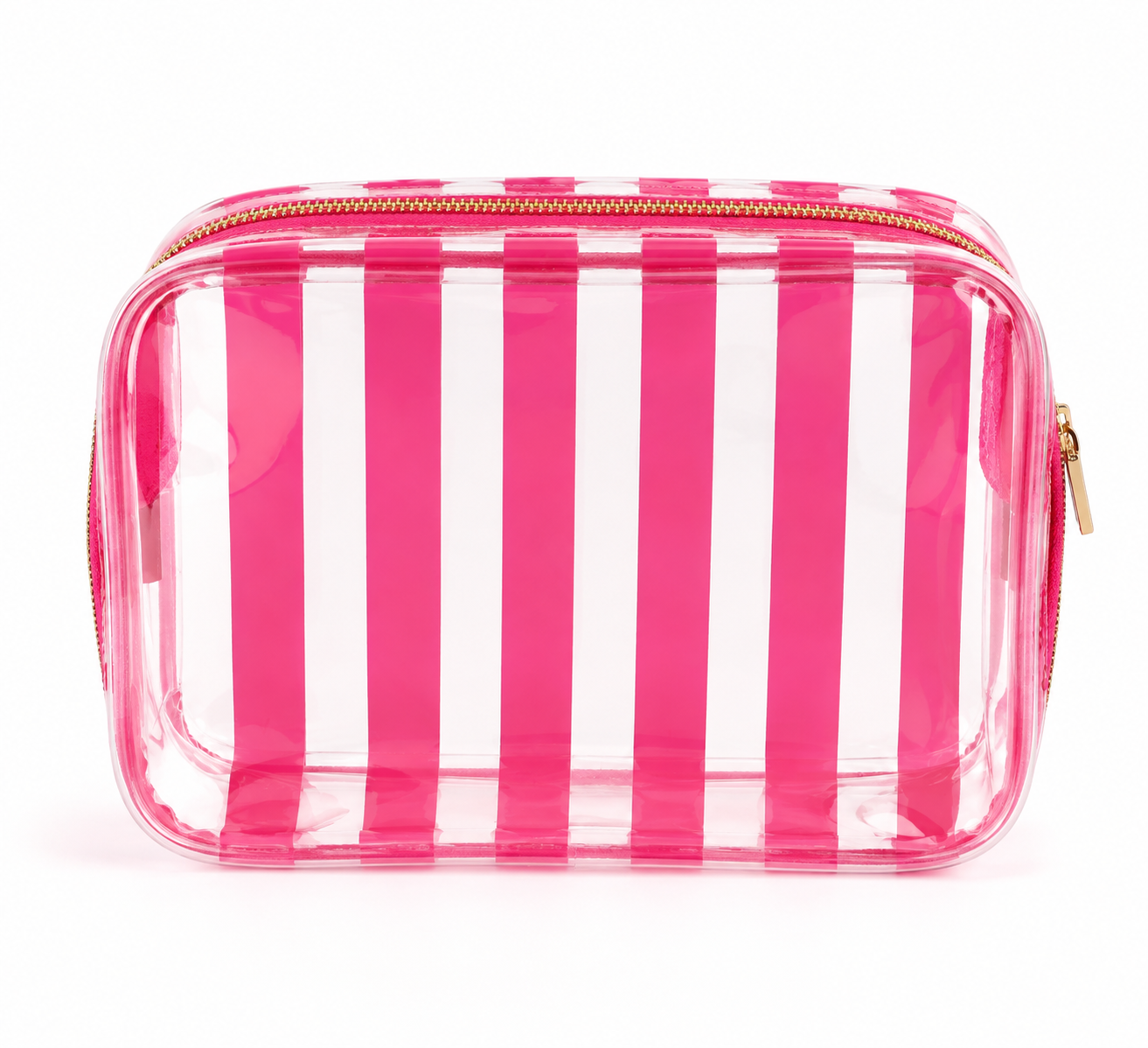 BOOTS SELICONE PINK MAKEUP BAG