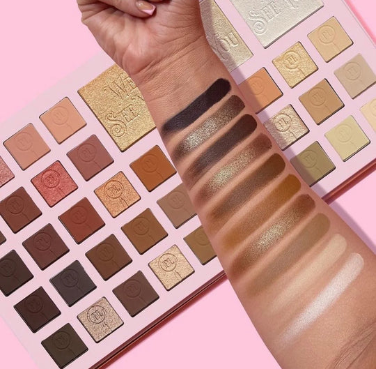 P.LOUISE COSMETICS EYEDENTIFY YOUR WORTH PALETTE EYESHADOW