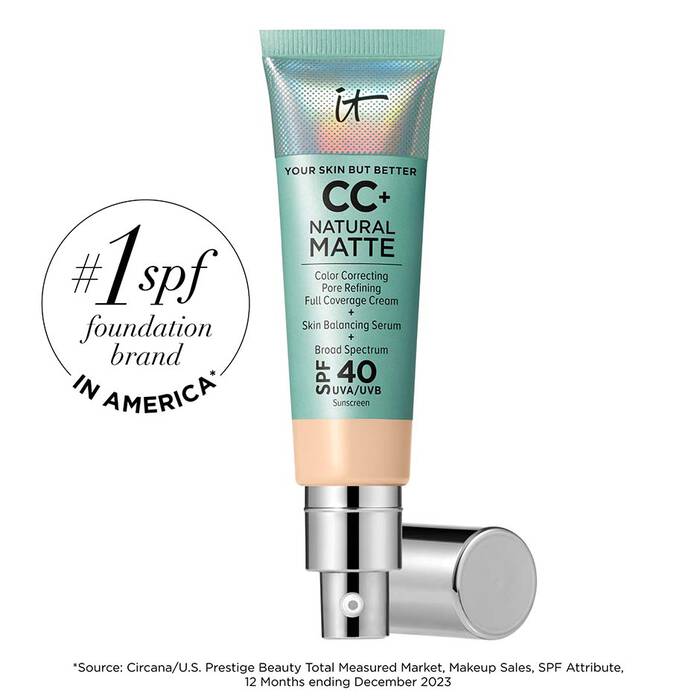 It Cosmetics Cc+ Cream Oil-Free Matte With Spf 40 (fair)
