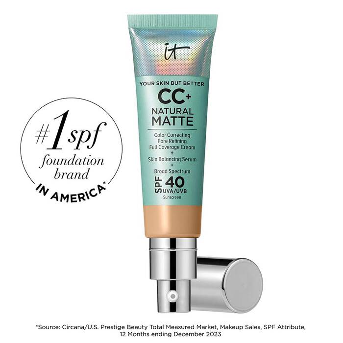 It Cosmetics Cc+ Cream Oil-Free Matte With Spf 40 (neutral tan)