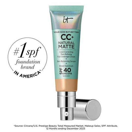 It Cosmetics Cc+ Cream Oil-Free Matte With Spf 40 (medium tan)