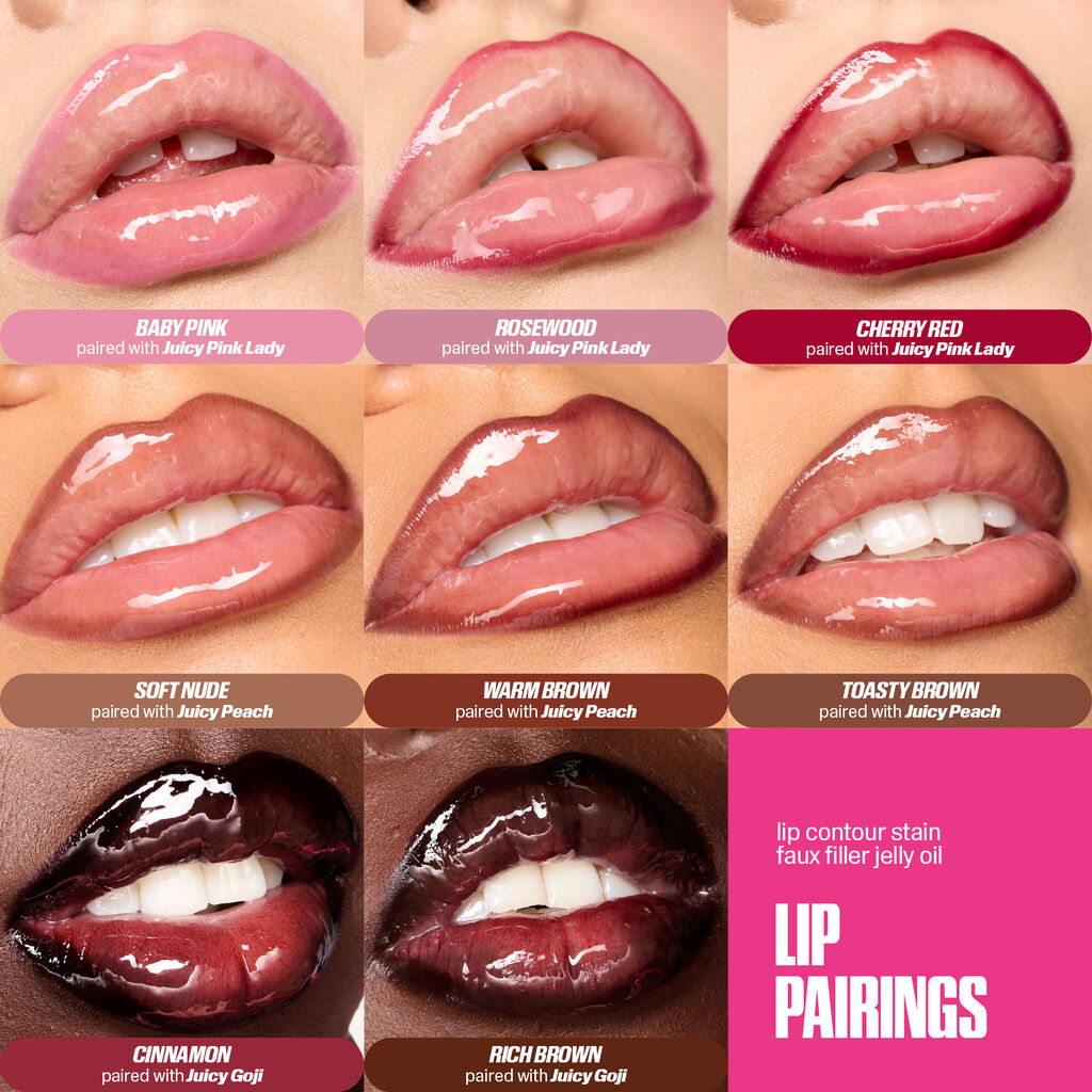 HUDA BEAUTY LIP CONTOUR STAIN (RICH BROWN)