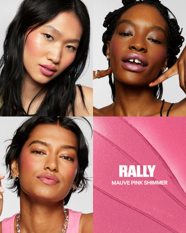 MILK BEAUTY LIP + CHEEK CREAM BLUSH STICK CREAM BLUSH + LIP COLOR (rally)