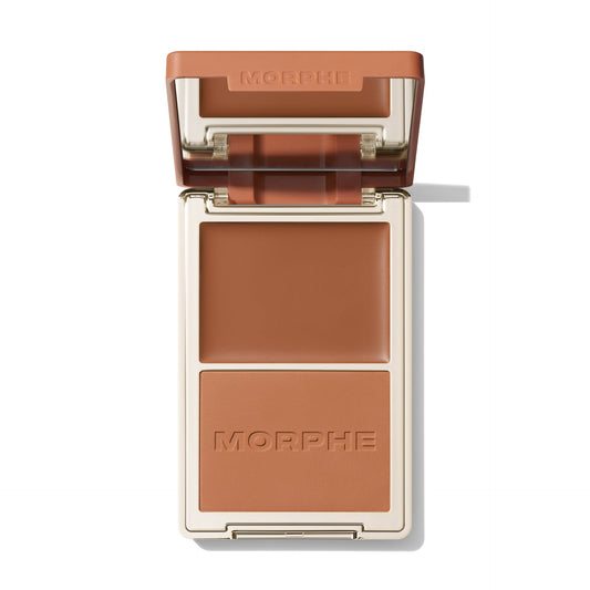 MORPHE CHEEK THRILLS MULTI FINISH FACE DUO BRONZER (TULUM TRIP)