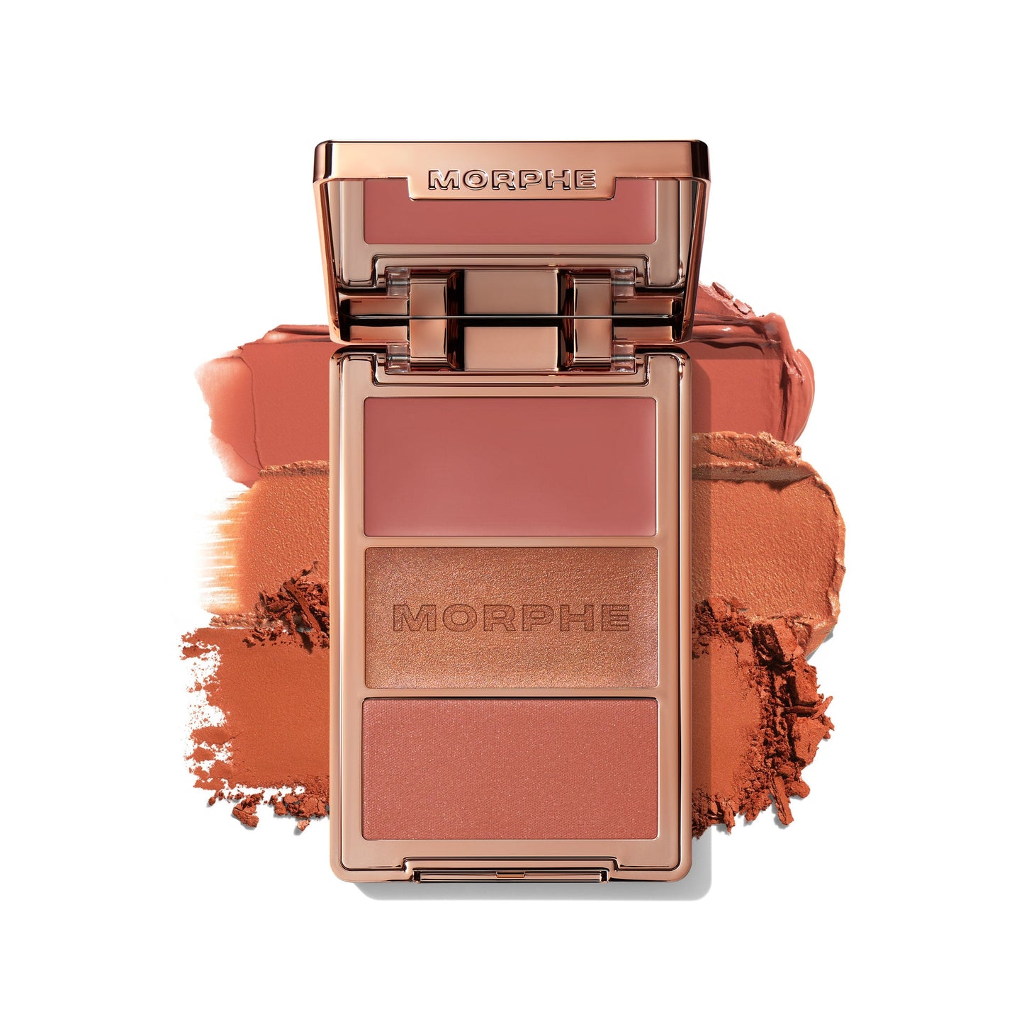 MORPHE CHEEK THRILLS MULTI FINISH FACE TRIO BRONZER (YACHT DAY)