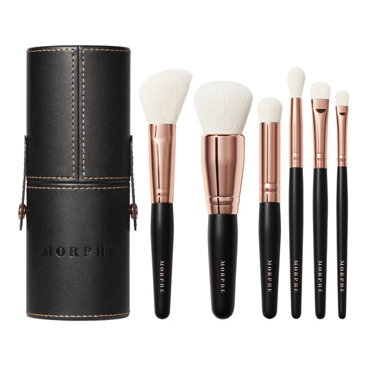 MORPHE ROSE AWAY TRAVEL BAG BRUSH SET