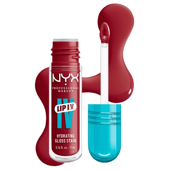 NYX PROFESSIONAL MAKEUP LIP I.V. HYDRATING LIP GLOSS STAIN (10 BERRYTHIRSTY)