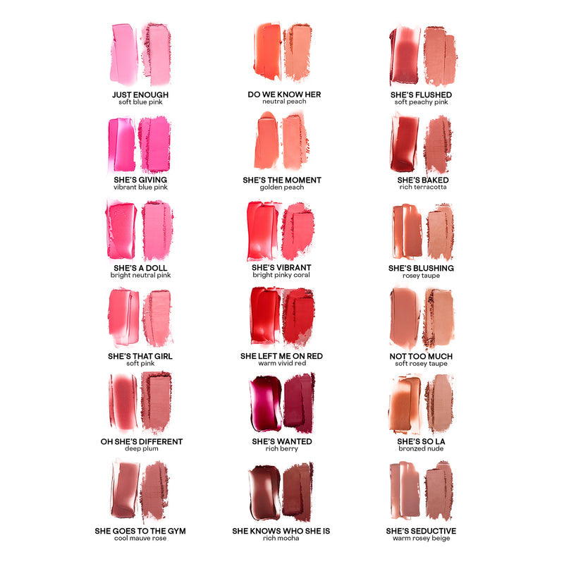 PATRICK TA MAJOR HEADLINES - DOUBLE-TAKE CREME & POWDER BLUSH DUO(she left me on red)