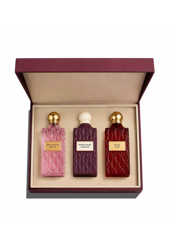 IBRAQ PURPLE DIAMOND COLLECTION BOX OF 3 * 75ML