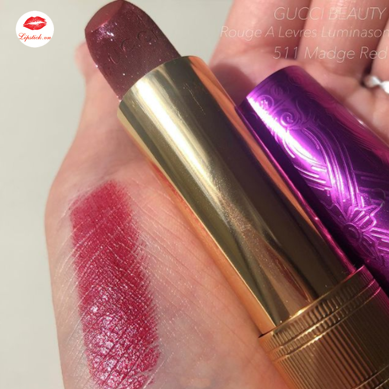 GUCCI LIP COLOUR (MADGE RED 511)