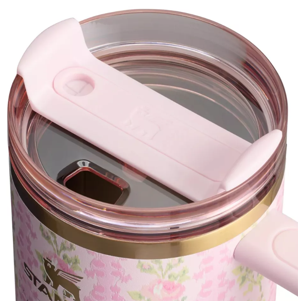 STANLEY 1913 X LOVESHACKFANCY QUENCHER TUMBLER WITH HANDLE (BLOOMING HEIRLOOM COLLECTION)