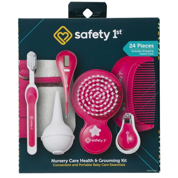 SAFETY FIRST NURERY CARE HEALTH & GROOMING KIT PORTABLE BABY CARE ESSENTIALS