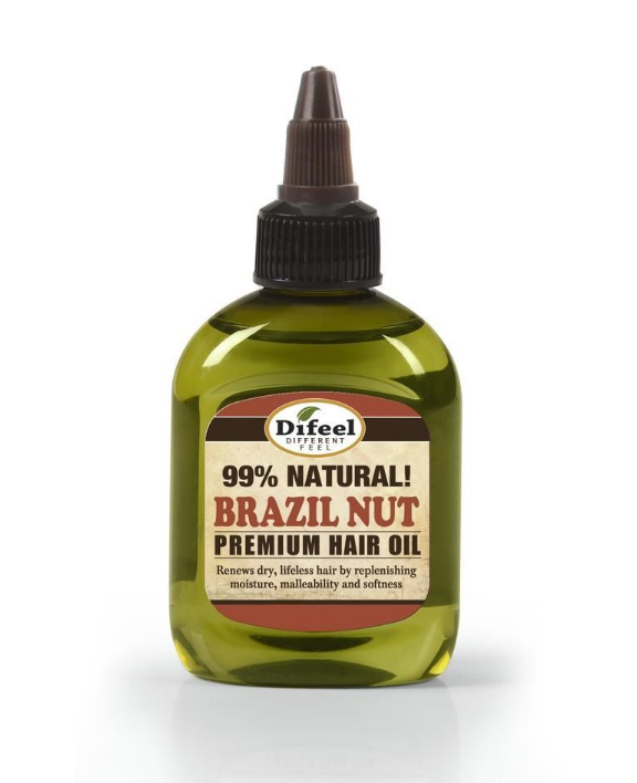 Difeel Premium Natural Hair Oil - Brazil Nut Oil