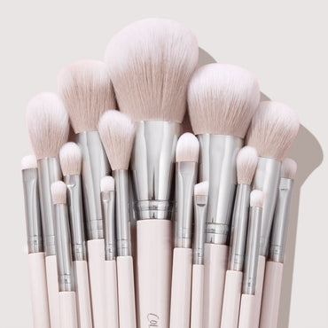 COLOURPOP MAKEUP BRUSH KIT ROLL MAKEUP TOOLS & ACCESSORIES (STONE COLD)