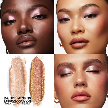 PATRICK TA  Major Dimension Eye Illusion Eyeshadow Duo Color (TALK TO MY TEAM)
