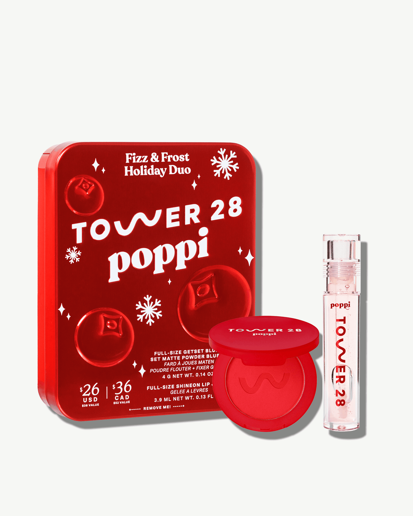 Tower 28 Beauty Tower 28 x poppi Fizz + Frost Holiday Duo