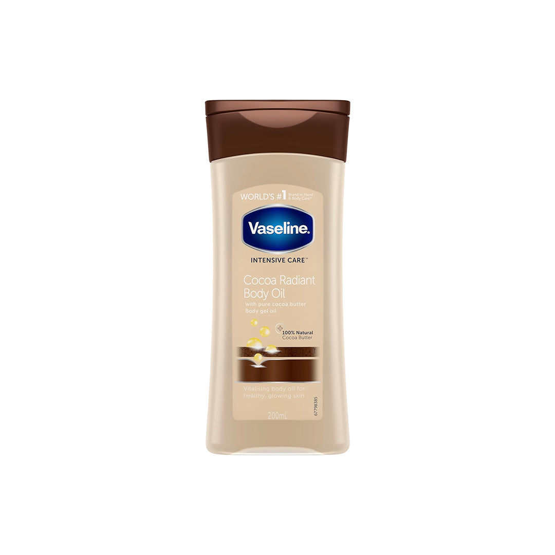 VASELINE INTENSIVE CARE BODY GEL OIL COCOA RADIANT