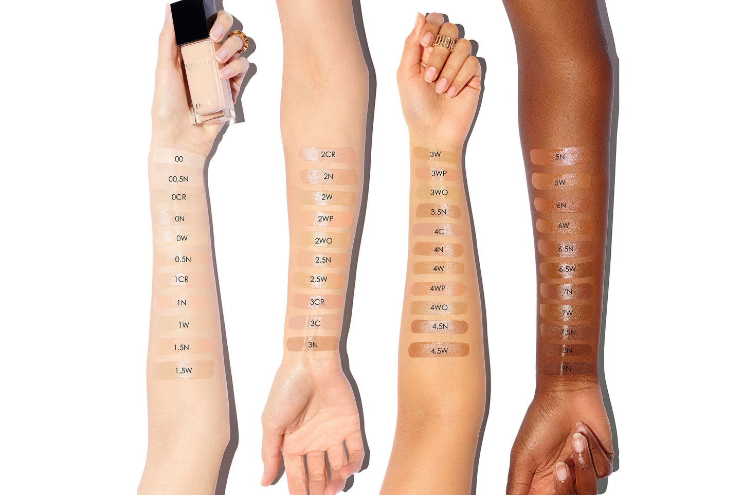 CHRISTIAN DIOR FOREVER SKIN GLOW (1N)