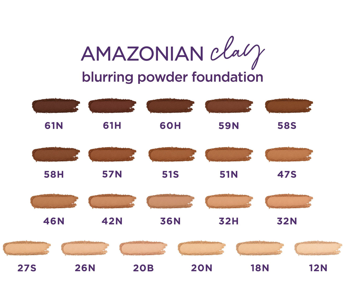 TARTE COSMETICS AMAZONIAN CLAY BLURRING POWDER FOUNDATION (26N LIGHT MEDIUM NEUTRAL)
