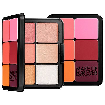 MAKEUP FOR EVER HD SKIN BLUSH & GLOW PALETTE Longwear Cream Blush & Highlight Palette