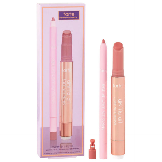 TARTE COSMETICS MARACUJA JUICY LIP PLUMP + LIPLINER SHADE PRIMROSE