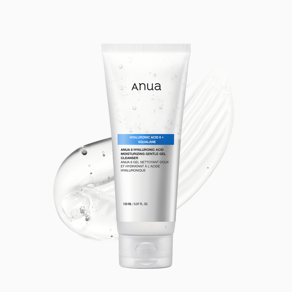anua 8 Hyaluronic Acid Moisturizing Gentle Gel Cleanser