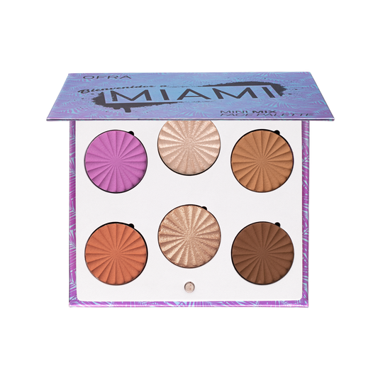 OFRA COSMETICS MIAMI MINI MIX FACE PALETTE